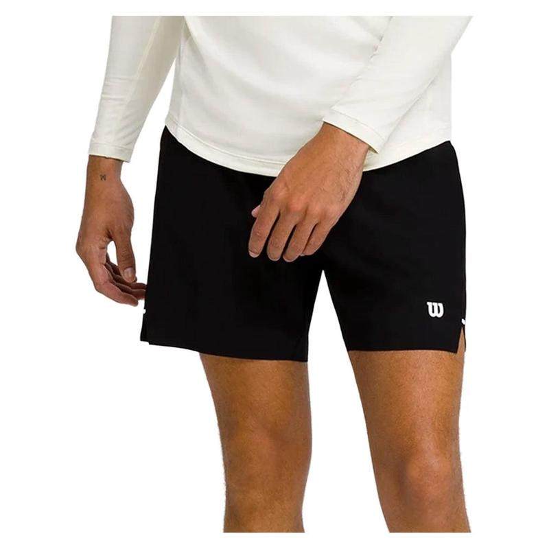 代购Wilson男士网球短裤四向拉伸侧边开衩弹性舒适耐用缝线,淘宝优惠券,粉丝福利购,淘宝优惠卷