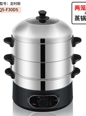 304不锈钢多功能电蒸锅家用大容