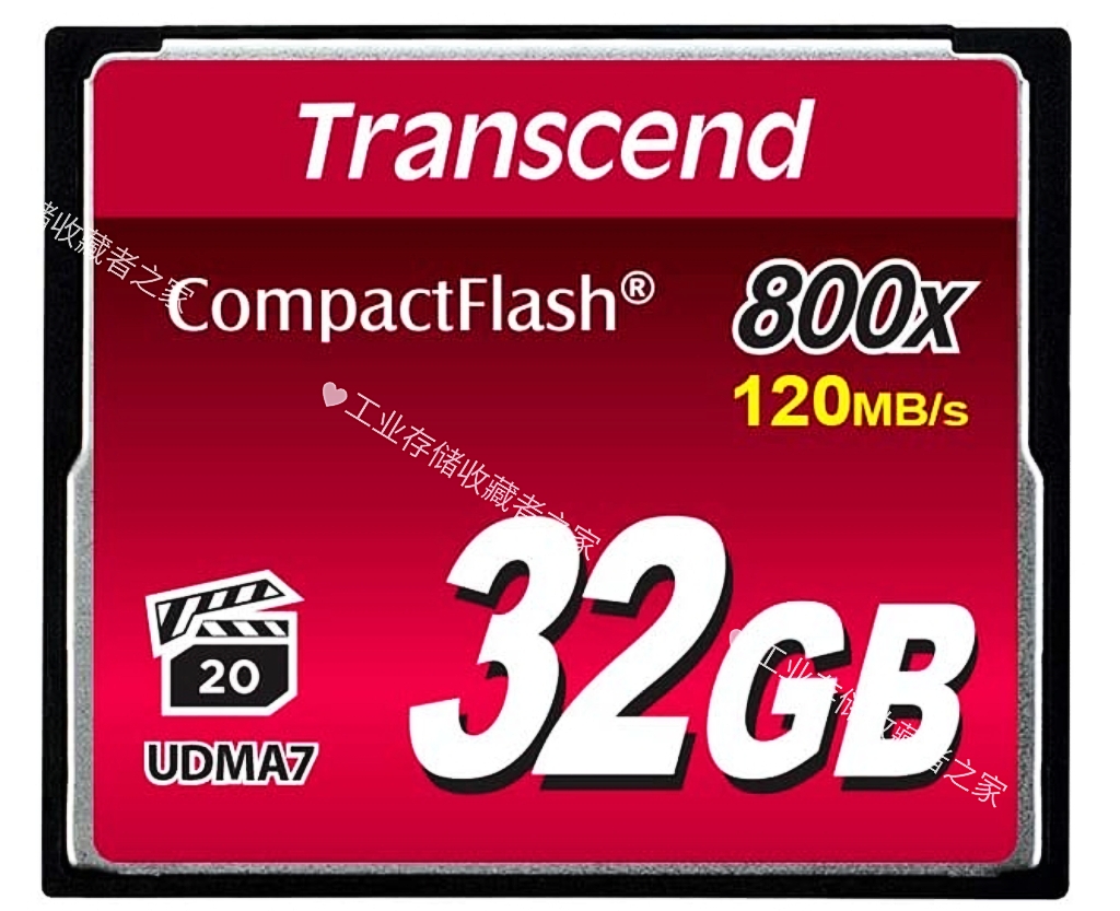 Transcend创见CF卡 32GB CF存储卡 800X MLC  32G尼康佳能内存卡 - 图1