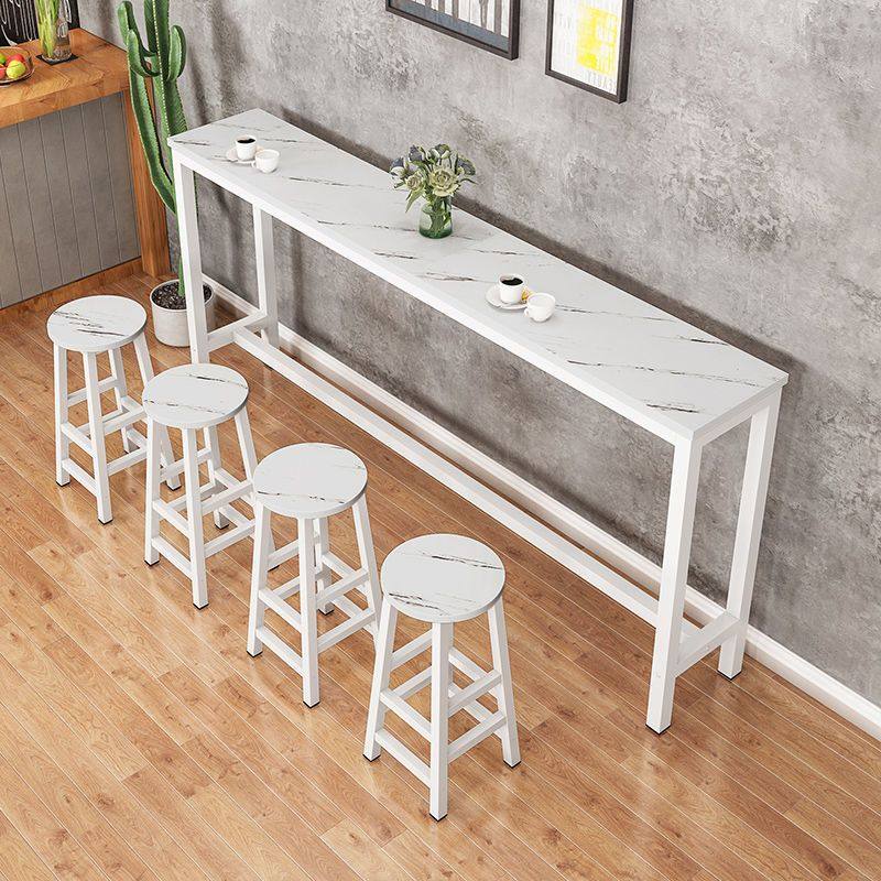 简易靠墙吧台桌子商用窄桌子家用长条桌奶茶店桌椅组合高脚酒吧台,淘宝优惠券,粉丝福利购,淘宝优惠卷