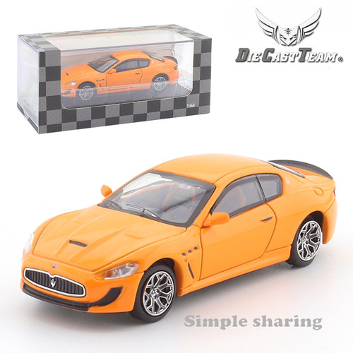 DCT/Shadow 1:64 玛莎拉蒂GT超跑Gran Turismo合金汽车模型收藏 - 图1