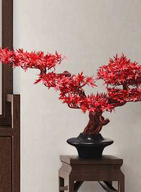 高端绿植装饰假花摆设会所玄关桌面餐桌酒店大堂仿真花艺家居摆件