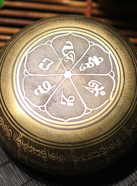 音钵碗瑜伽冥想摆件客厅桌面