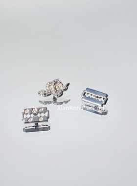 钛合金平底刀片舌钉防敏