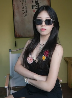 2025新款开车钓鱼无框太阳镜