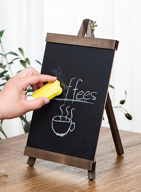 木制小黑板咖啡店装饰摆件