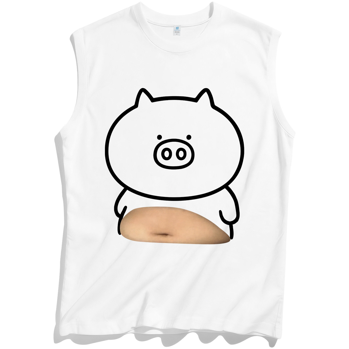 两2元88vip商品小猪男士无袖男t恤纯棉训练运动健身背心男款打底,淘宝优惠券,粉丝福利购,淘宝优惠卷