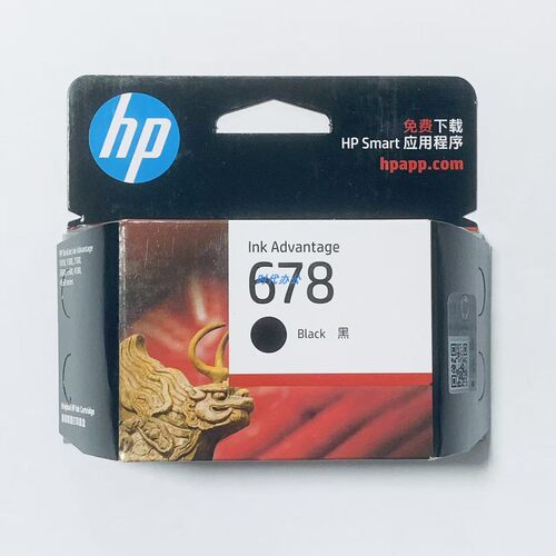 原装惠普HP678墨盒 2648 4518 3548 1518 4648 2548 黑色彩色墨盒 - 图0
