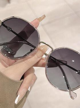 2023新款墨镜女级感显白茶色遮阳太阳眼镜可配近视带有度数眼镜