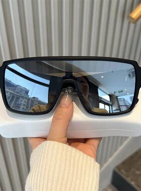 超大框偏光墨镜男女遮脸显瘦可套近视太阳镜户外运动登山骑行眼镜