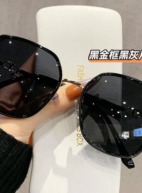 墨镜女款2025新款级感防紫外线防晒开车偏光太阳眼镜近视带度数