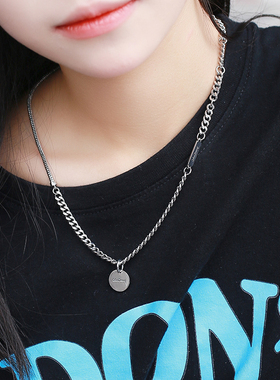 银色冷淡风百搭轻奢小众高级项链