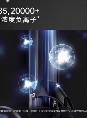 亚克西19mm羊毛卷卷发棒负离子