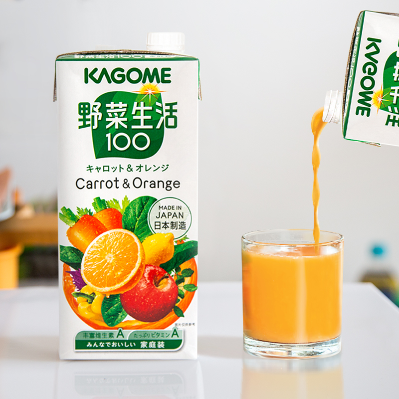 日本进口kagome可果美野菜生活果蔬汁轻断食蔬菜汁蔬果汁野菜汁-图0