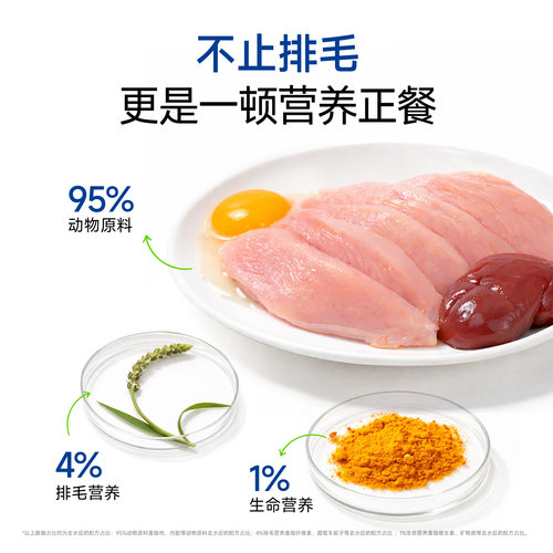 小壳排毛罐猫咪主食罐头车前子化毛功能湿粮主粮罐头-图3
