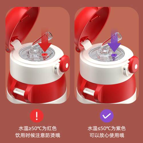 富光儿童保温杯配件原装杯盖吸管盖直饮盖子吸嘴吸管杯套正品保证 - 图0