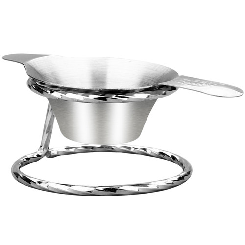 304加厚茶漏不锈钢茶漏茶叶过滤网器茶具配件泡茶隔茶漏架茶滤网 - 图3