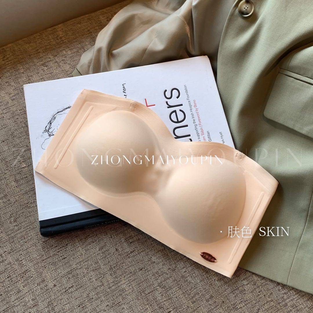 悬浮裤中脉优品肩带聚拢无钢圈抹胸 amelielady文胸