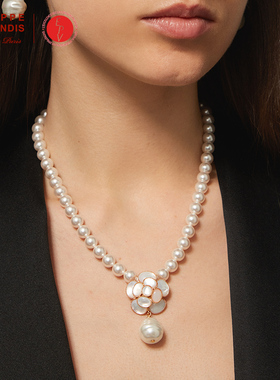 法国进口手工制作珍珠项链