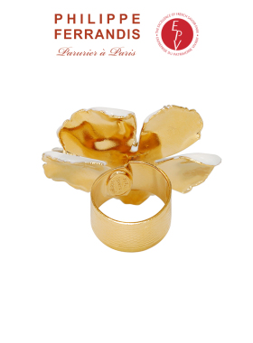 【法国进口】PF菲昂迪斯繁樱绮梦系列戒指女莱茵石时尚高级女戒指