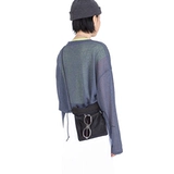 Оригинальная универсальная сумка на одно плечо подходит для мужчин и женщин, японские и корейские, на шнурках