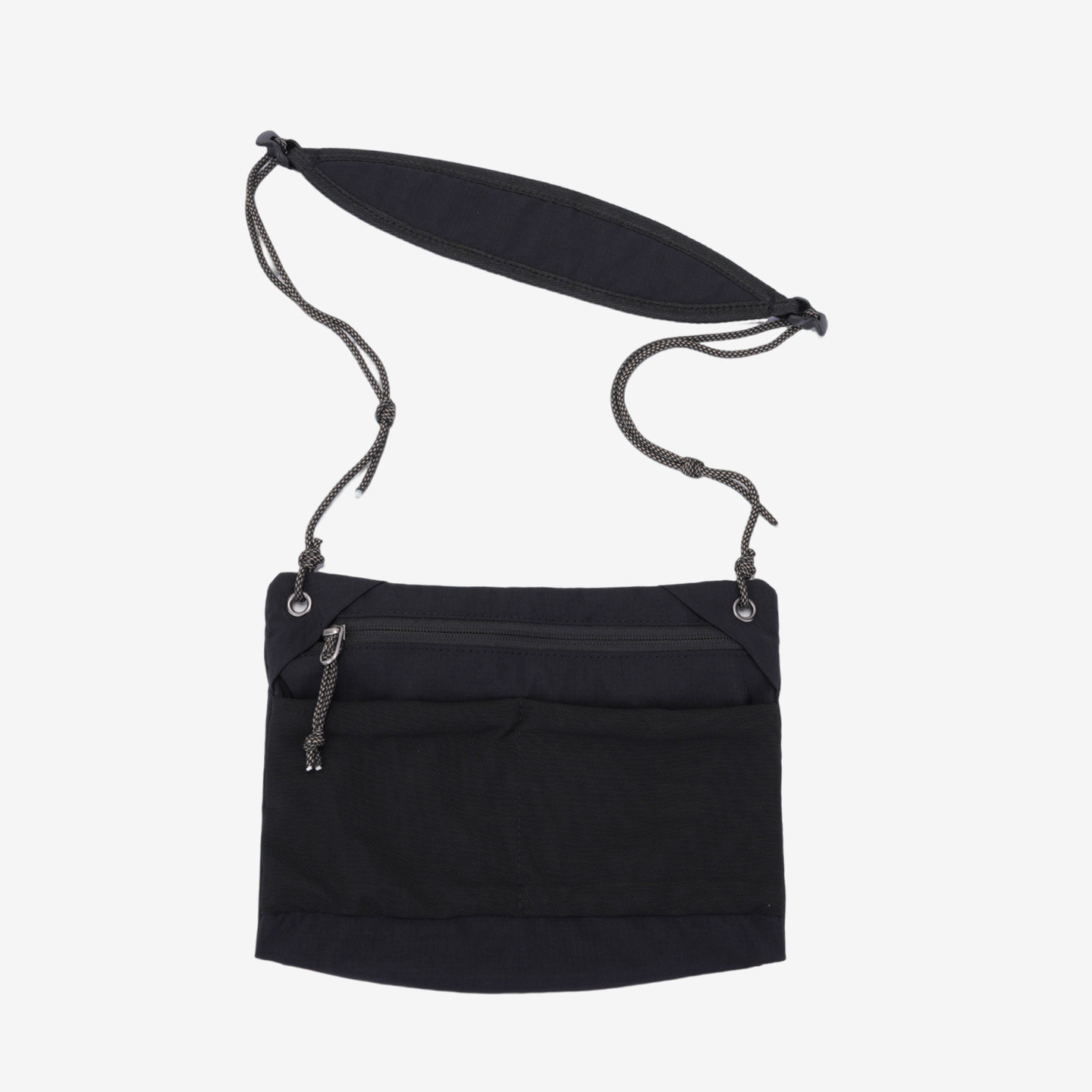 HDBFORM contrasting color functional crossbody bag