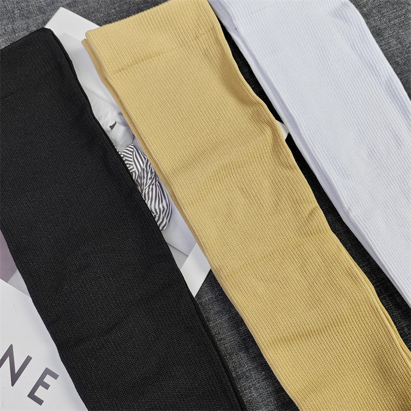 长筒锦纶压力袜及膝小腿袜纯色黑白运动跑步瘦腿袜子弹力机能袜女,淘宝优惠券,粉丝福利购,淘宝优惠卷