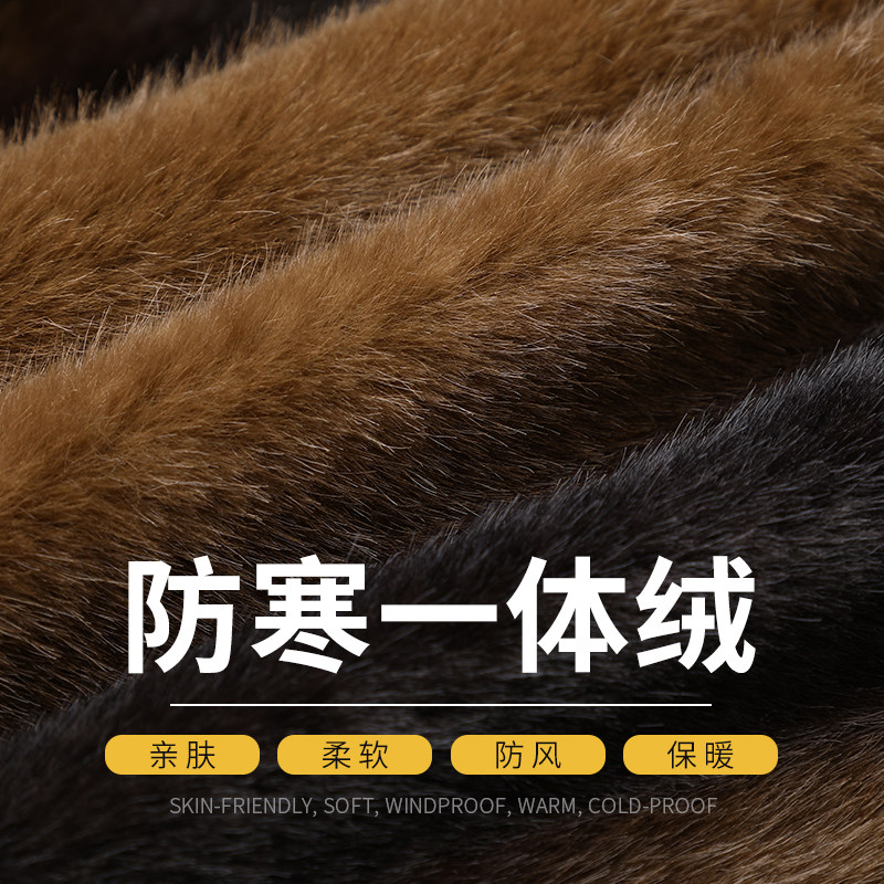 中老年人男士加绒外套雪尼尔长款加厚爸爸棉服夹克父亲秋冬季爷爷,淘宝优惠券,粉丝福利购,淘宝优惠卷