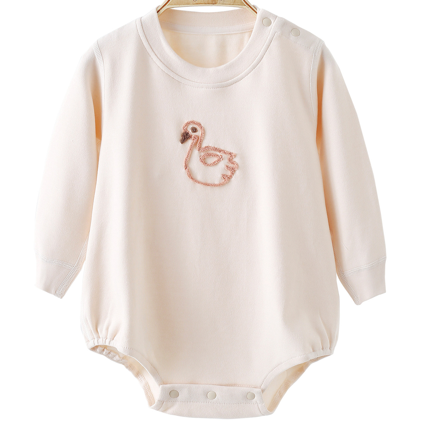 婴儿包屁衣秋冬季棉莫代尔舒绒卡通男女宝宝连体衣新生儿三角哈衣,淘宝优惠券,粉丝福利购,淘宝优惠卷