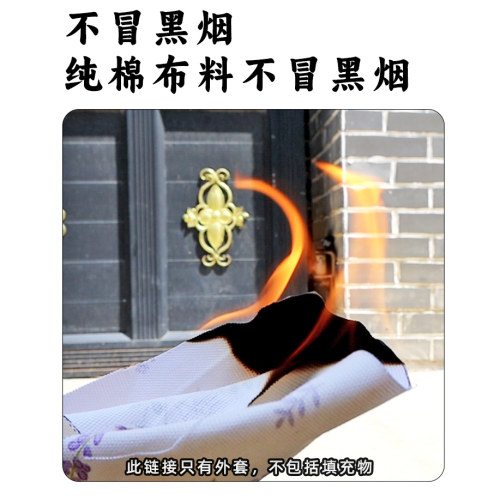 纯老粗布枕套一个装全拉链枕头袋48*74尺寸两个包邮40*60 - 图2