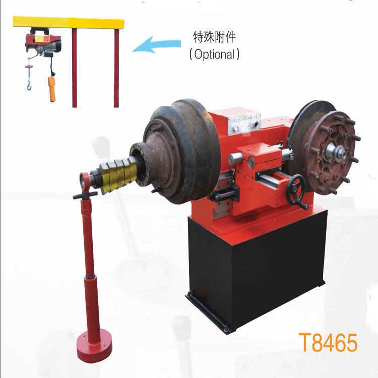 刹车盘修复机大车刹车碟光碟机 制动鼓盘车床 光鼓机T8465 - 图3