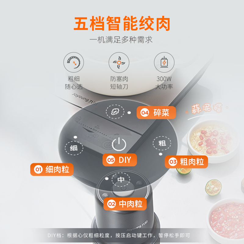 九阳绞肉机家用搅拌器电动料理机搅拌机多功能自动厨房电器烹饪机,淘宝优惠券,粉丝福利购,淘宝优惠卷