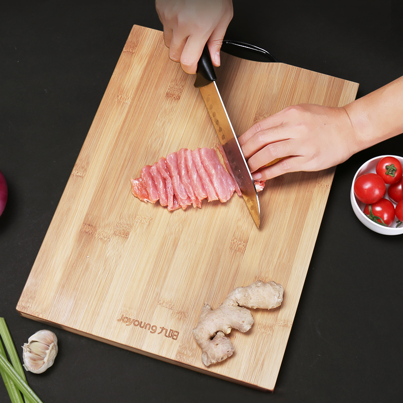 九阳菜板实木家用砧板切菜板案板厨房面板抗菌双面占板刀板炊 - 图2