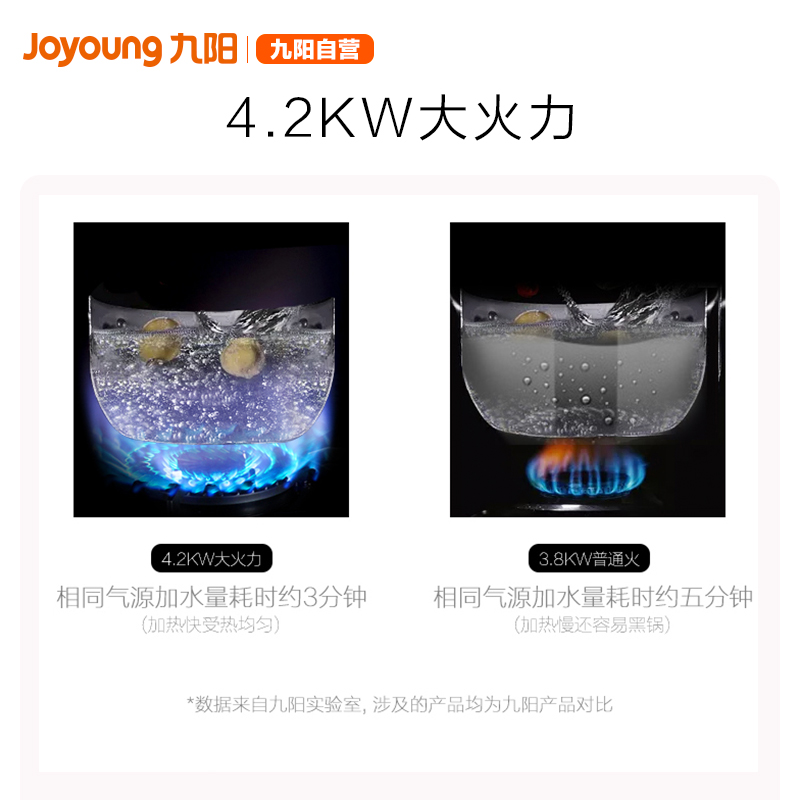 九阳官方旗舰店Joyoung/九阳 FB01燃气灶双灶煤气天然气灶液化气玻璃嵌入式家用3