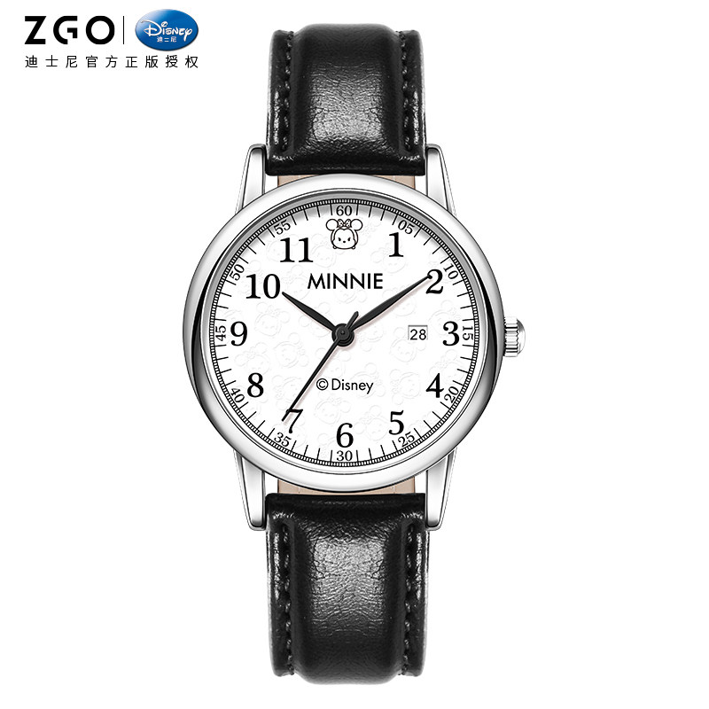 迪士尼女极简风小表盘ins正品手表 刀锋手表国产腕表
