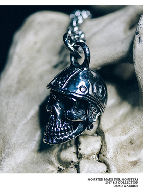 项链骷髅头Dabomb不锈钢