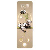 Cream style panda living room grille decoration painting