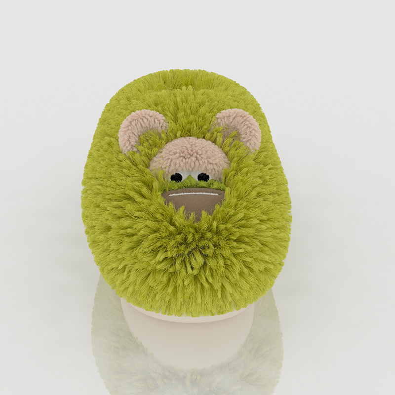 暖绒毛毛拖鞋女冬季可爱加绒2022新款室内居家用冬天棉拖鞋女包跟,淘宝优惠券,粉丝福利购,淘宝优惠卷