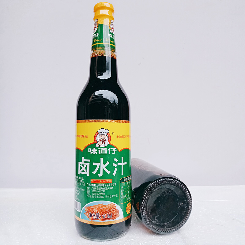 味道仔卤水汁610ml*2瓶商用卤料香醇鲜味浓调味汁卤肉卤菜卤豆腐-图2