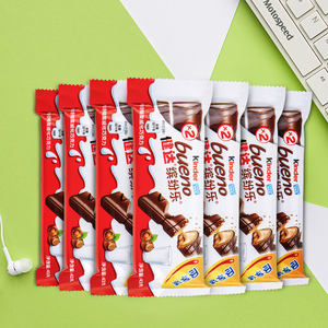 健达缤纷乐牛奶榛果威化巧克力