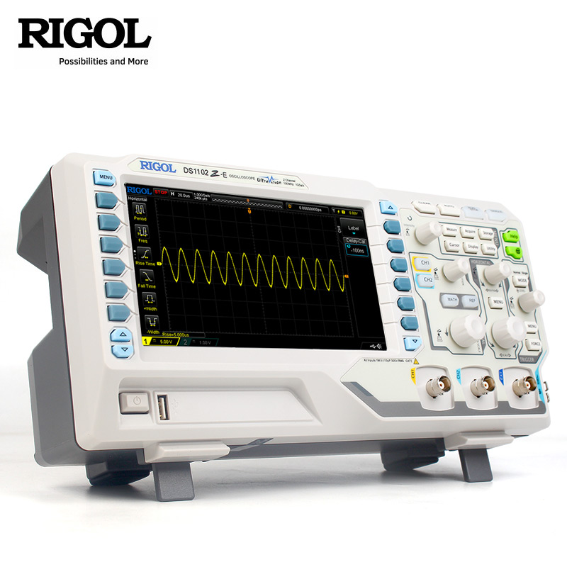 RIGOL普源DS1202Z-E便携式200M多功能数字双通道示波器DS1102Z-E