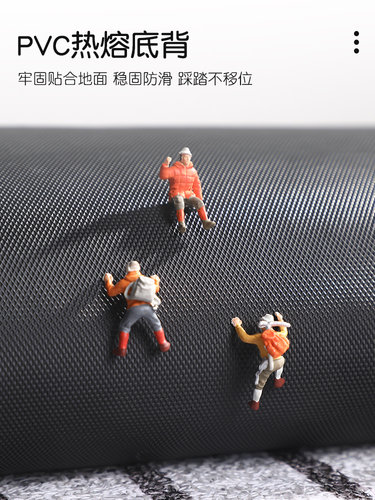 北欧简约风入户门地垫家用进门门口脚垫玄关门垫门前室内防滑地毯 - 图0