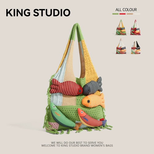 Трикотажная дизайнерская сумка через плечо, сумка на одно плечо для отдыха, тренд сезона