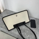 Вместительный и большой небольшой дизайнерский оригинальный шоппер, сумка на одно плечо, сумка подмышку, Южная Корея