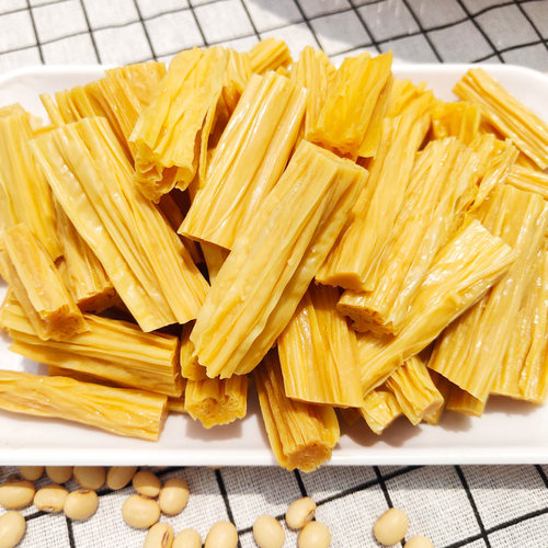 5斤腐竹段干货纯正特头层级河南特产豆腐皮豆皮凉拌火锅食材商用 - 图1