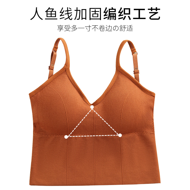 卡卡女装网红同款美背小爆款打底衫 古美薇背心吊带