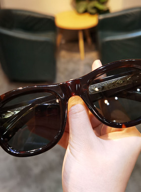 复古美式大框防紫外线墨镜