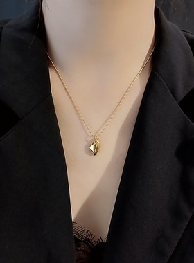 三生石许愿项链女ins小众轻奢高级感时髦不掉色百搭锁骨链冷淡风