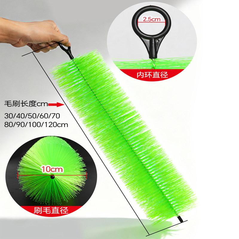 鱼池过滤毛刷塑料十字绿色净水刷锦鲤鱼池水族箱底滤过滤培菌材料,淘宝优惠券,粉丝福利购,淘宝优惠卷