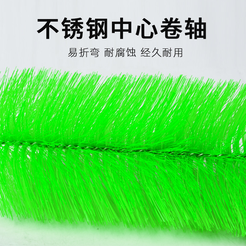 鱼池过滤毛刷塑料十字绿色净水刷锦鲤鱼池水族箱底滤过滤培菌材料,淘宝优惠券,粉丝福利购,淘宝优惠卷